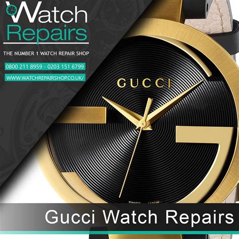 Gucci watch maintenance